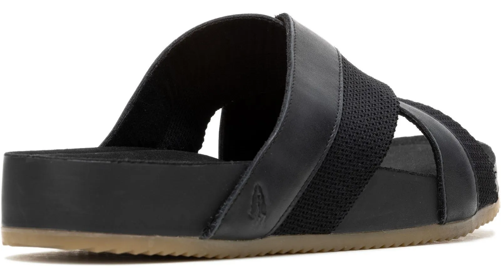 Hush Puppies Merritt Mens Leather Slide Sandal