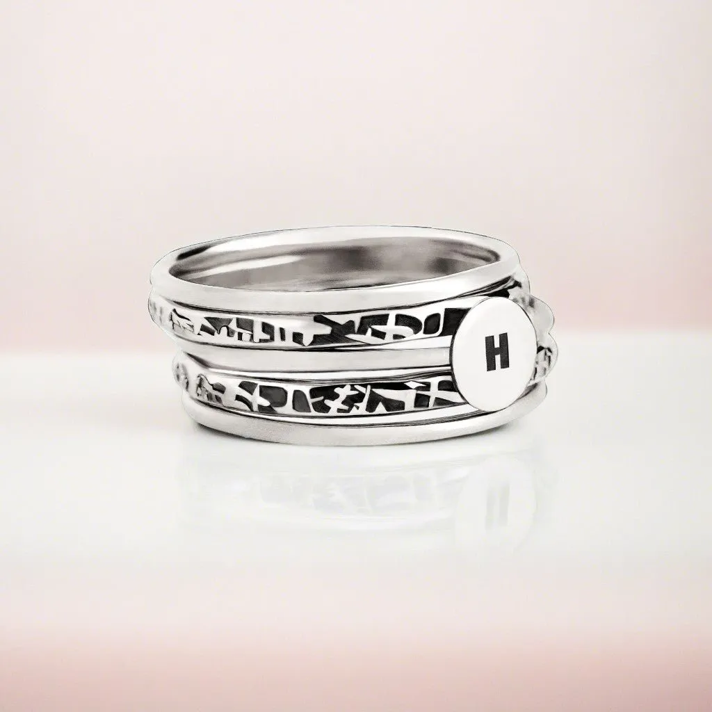 Initial Stacking Rings Set Of 5