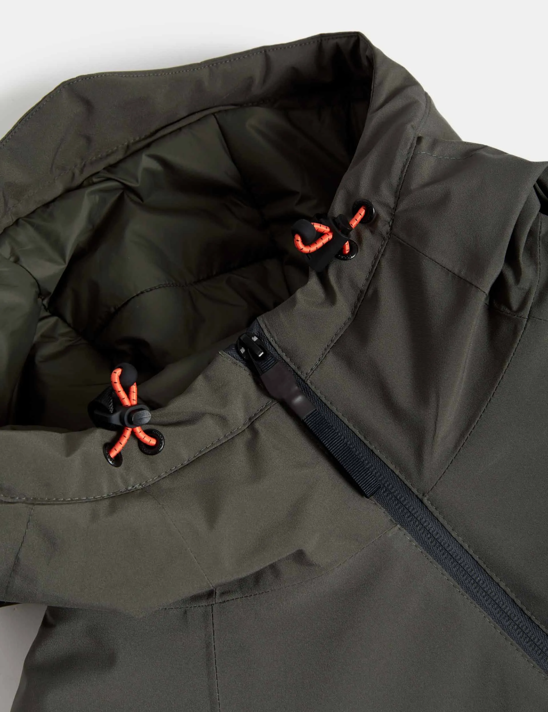 Insulated Waterproof Jacket - Dark Olive