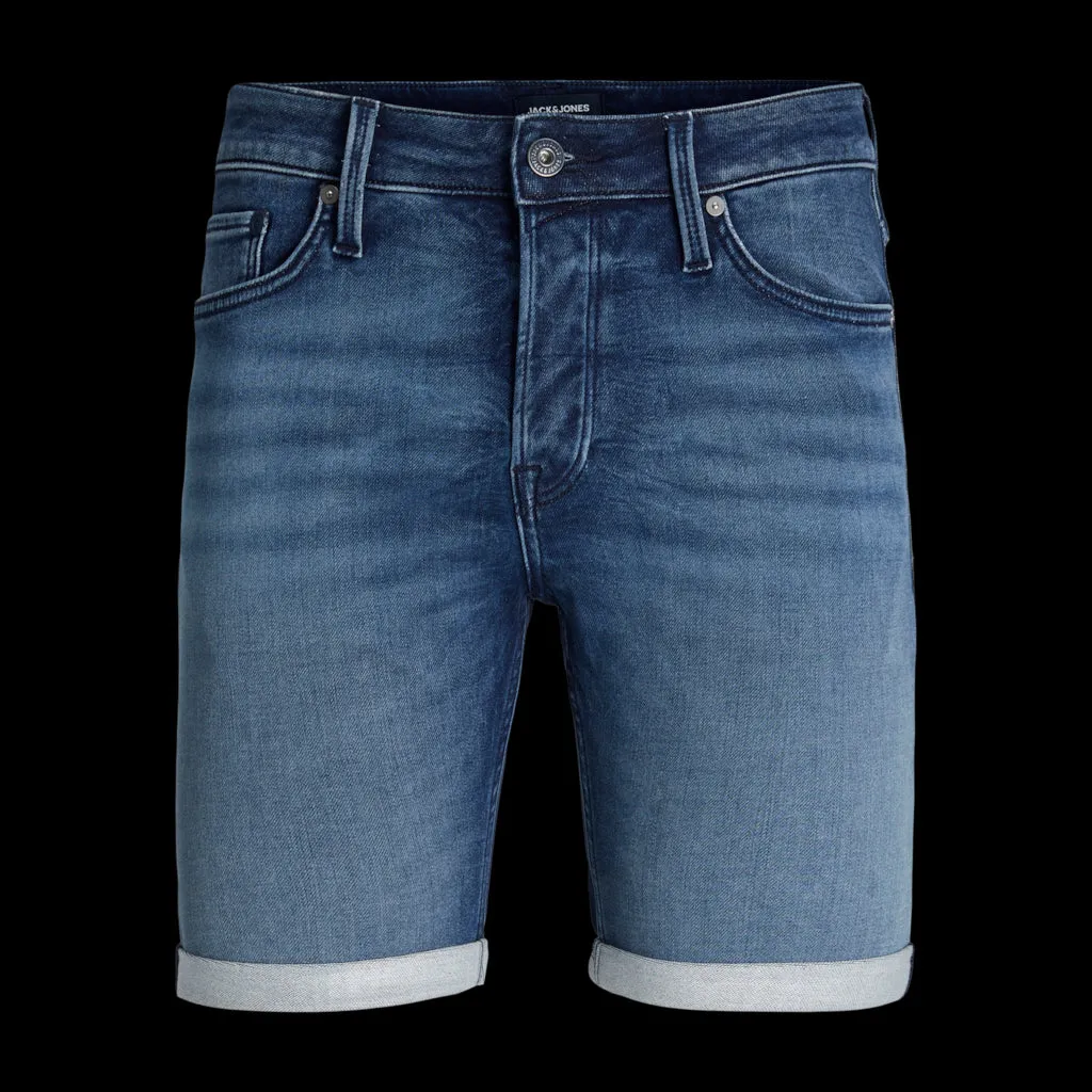 Jack & Jones Mens 'JJIRICK JJICON' Denim Shorts Regular Fit