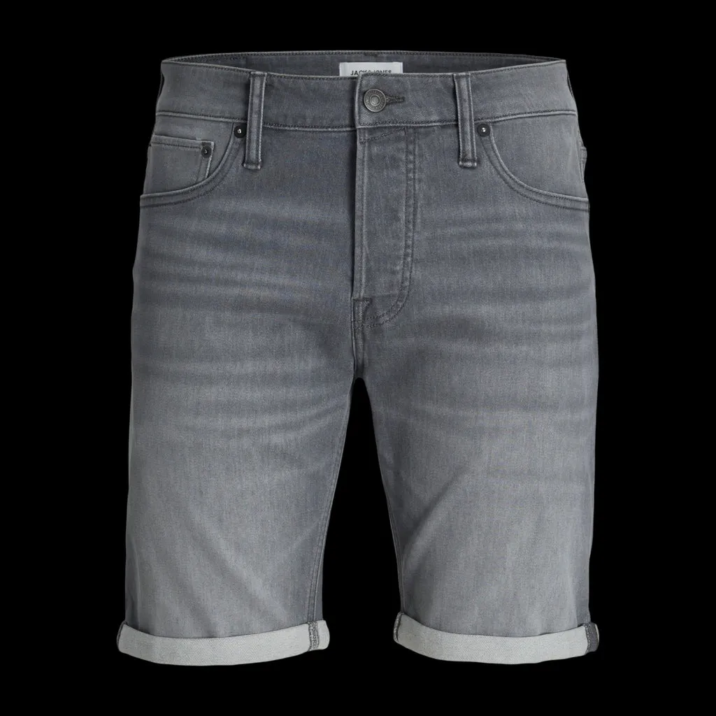 Jack & Jones Mens 'JJIRICK JJICON' Denim Shorts Regular Fit