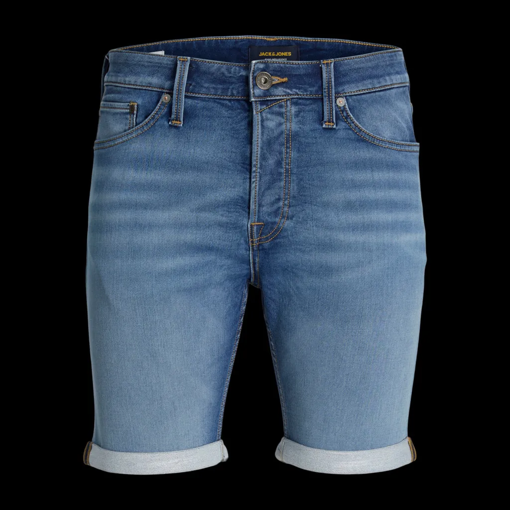 Jack & Jones Mens 'JJIRICK JJICON' Denim Shorts Regular Fit