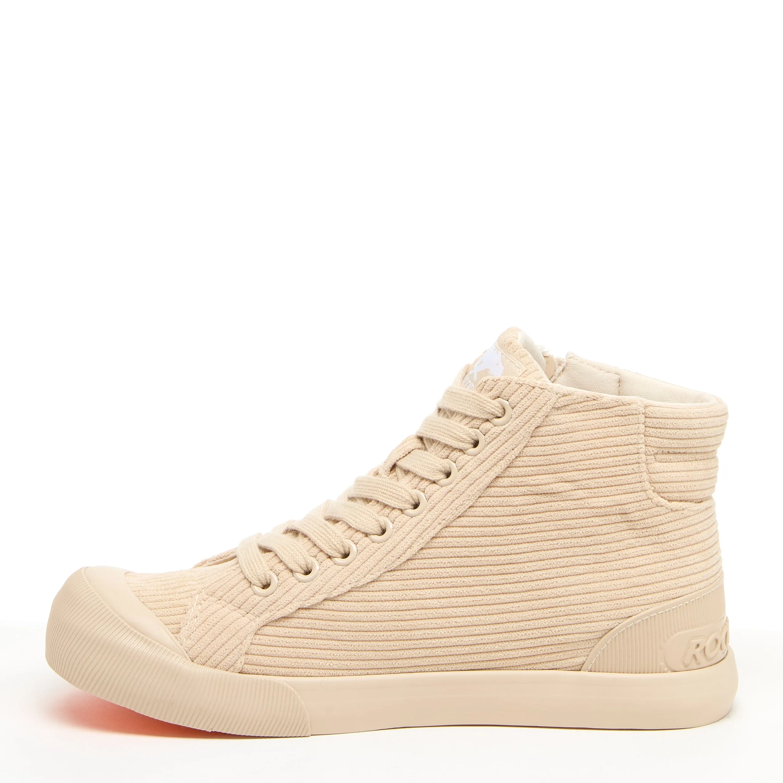 Jazzin Natural Corduroy High Top Sneaker