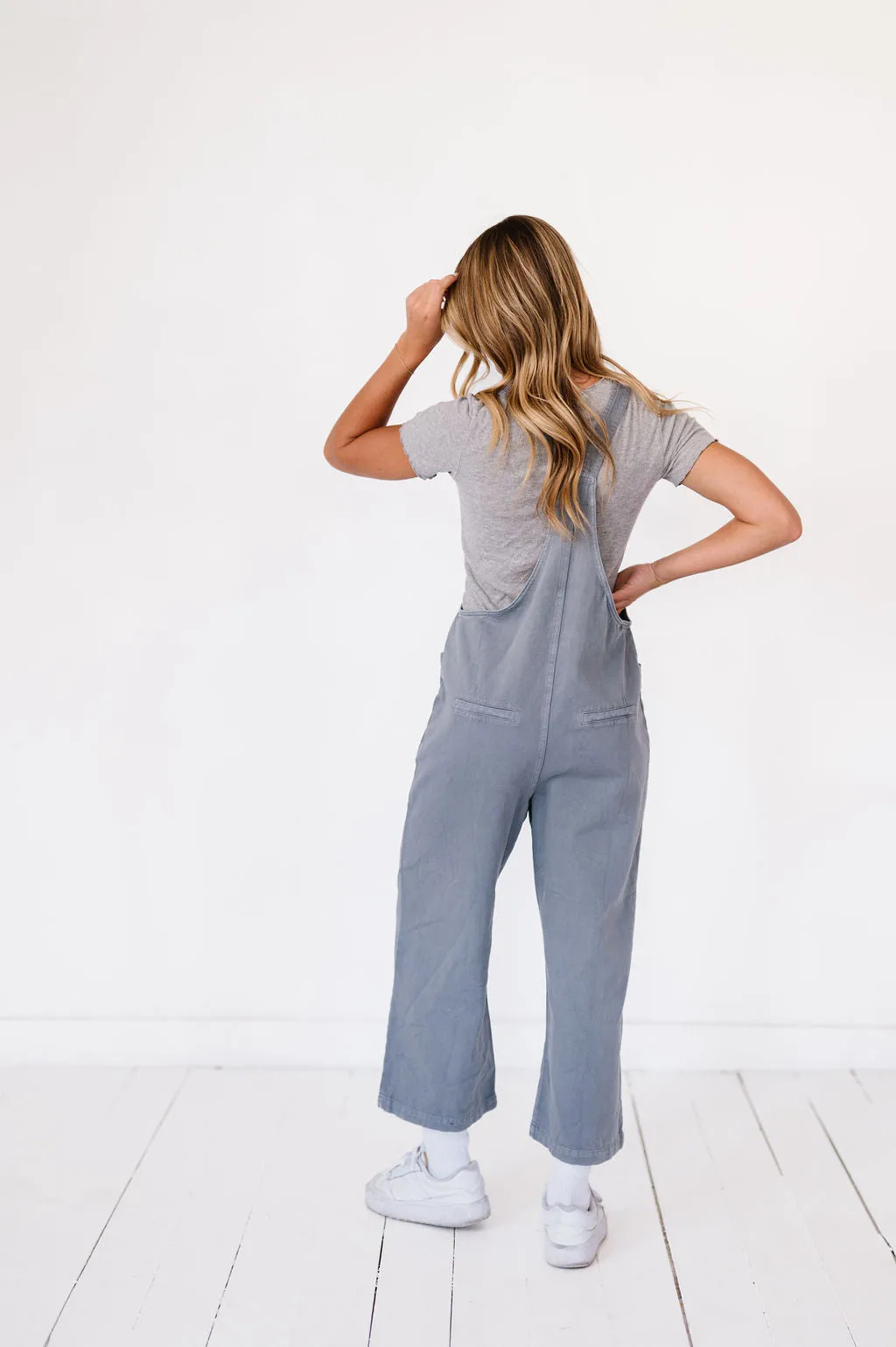 Jenna Jumpsuit in Faded Blue