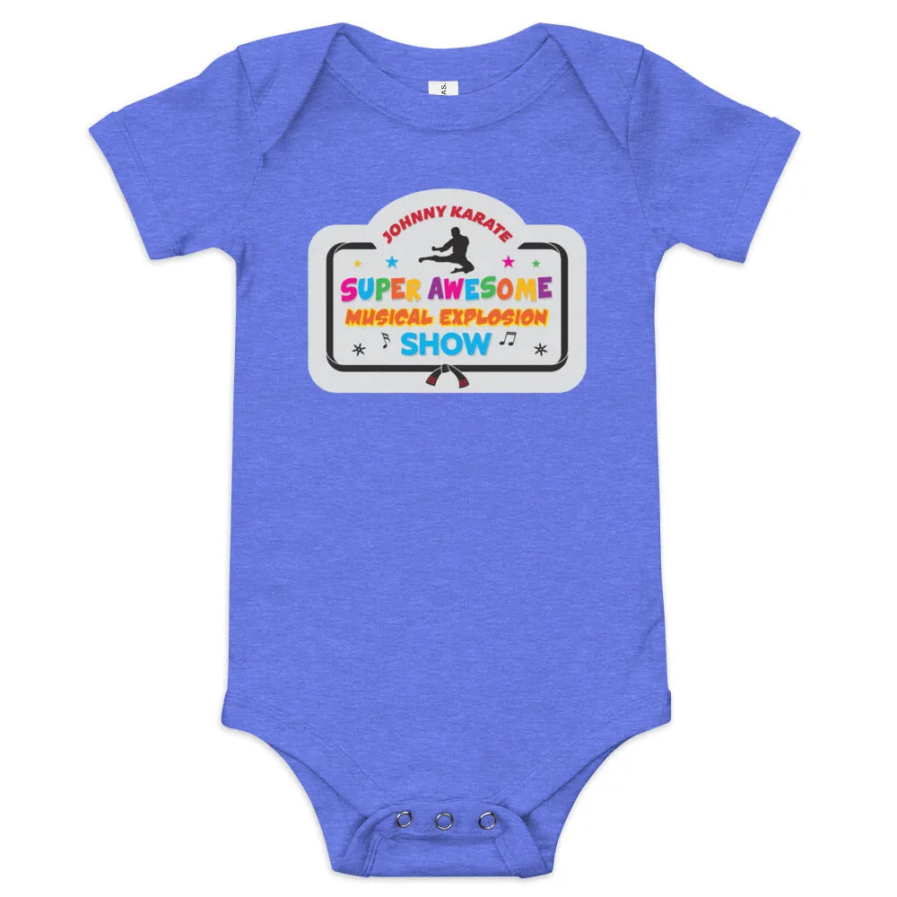 Johnny Karate Logo - Baby Onesie