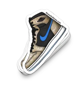 Jordan 1 CMFT "Laser Gold" Sneaker Sticker