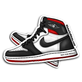 Jordan 1 "Not For Resale Red" Sneaker Sticker