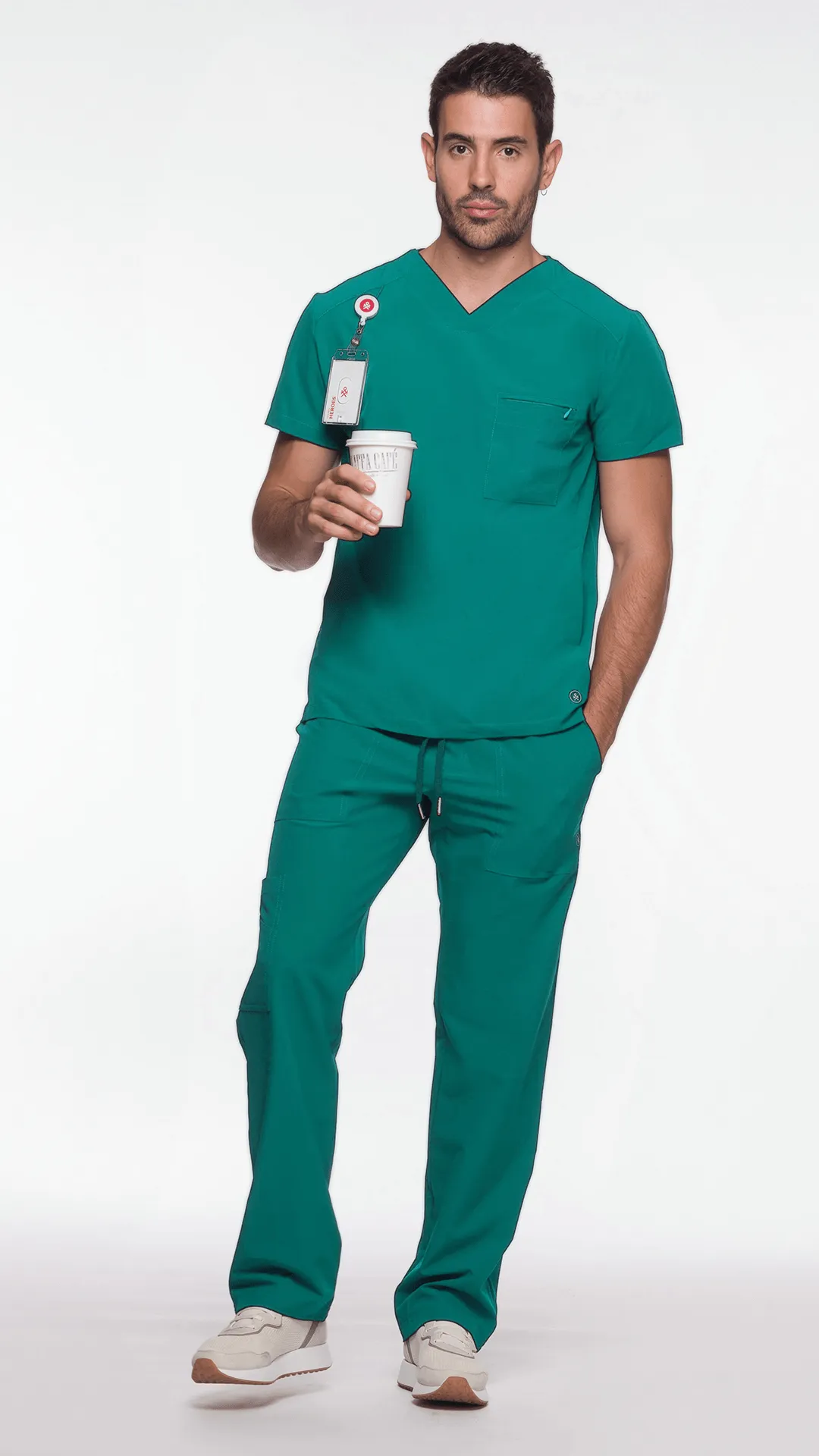 Kanaus® Scrub Classic Leal Teal | Caballero