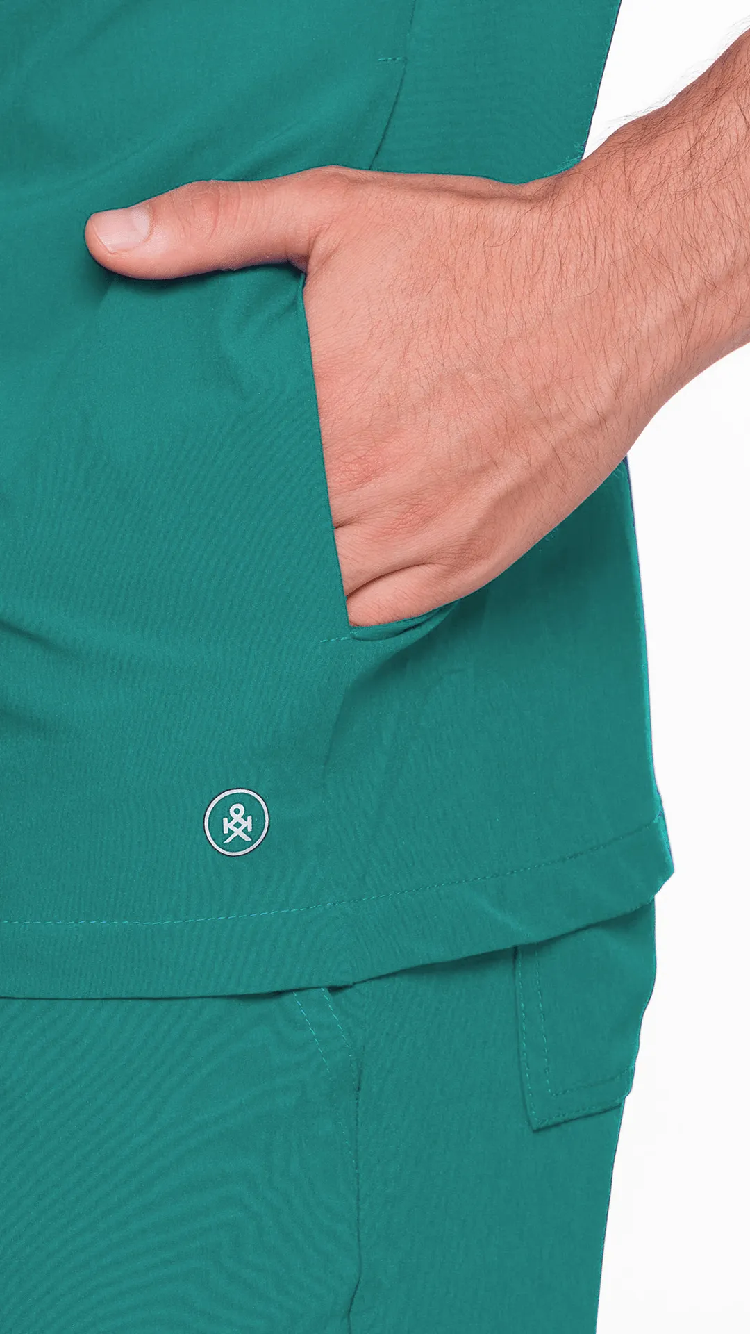 Kanaus® Scrub Classic Leal Teal | Caballero