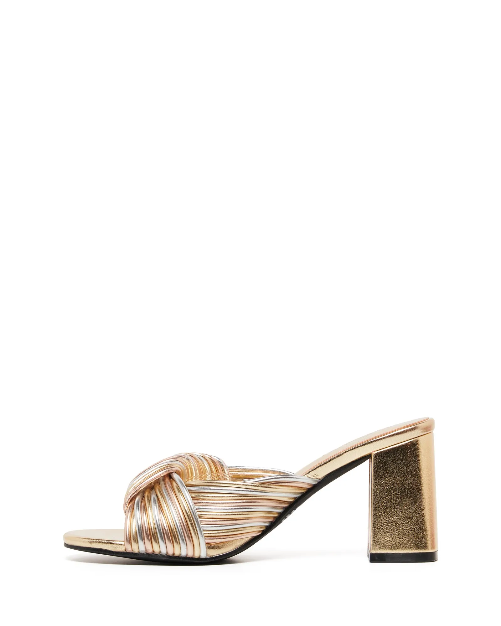 Kaylee Heel Gold Metallic