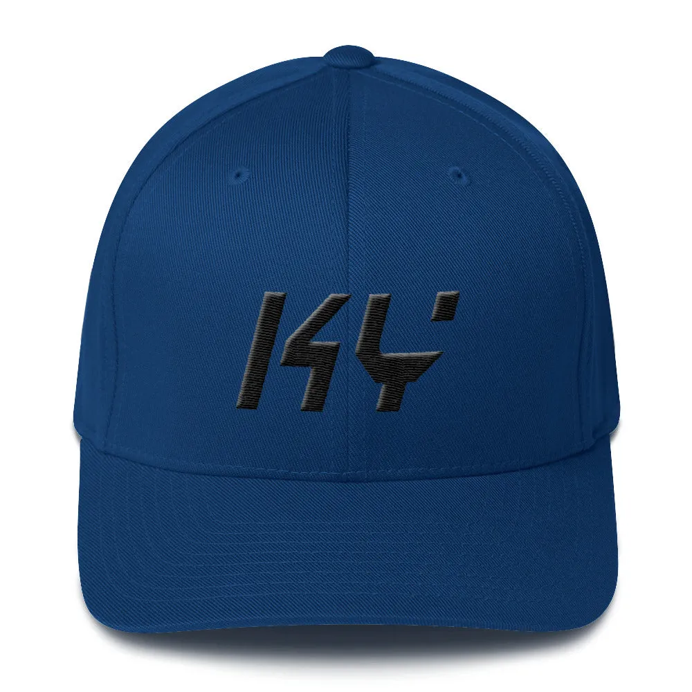 Kentucky - Structured Twill Cap - Black Embroidery - KY - Many Hat Color Options Available