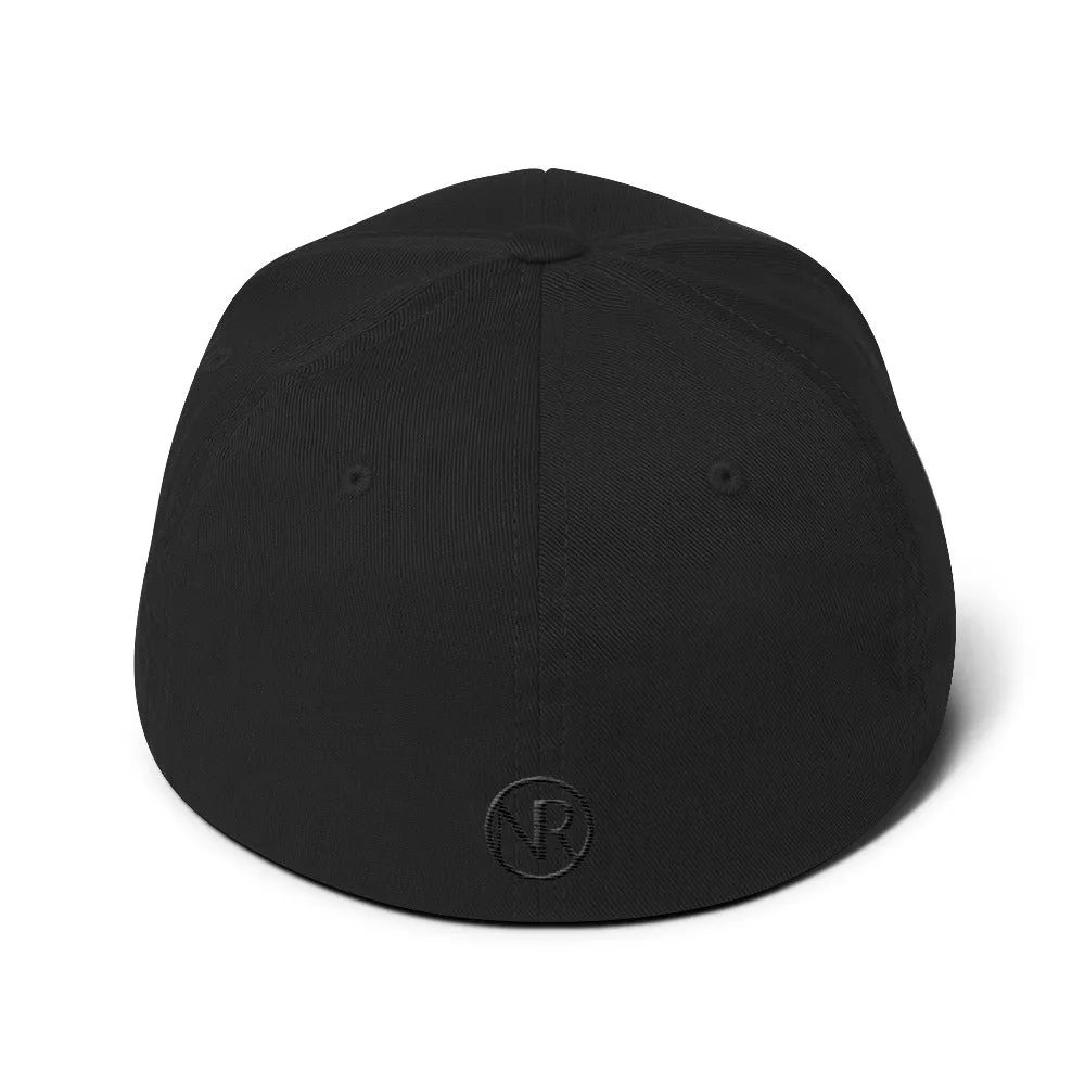 Kentucky - Structured Twill Cap - Black Embroidery - KY - Many Hat Color Options Available