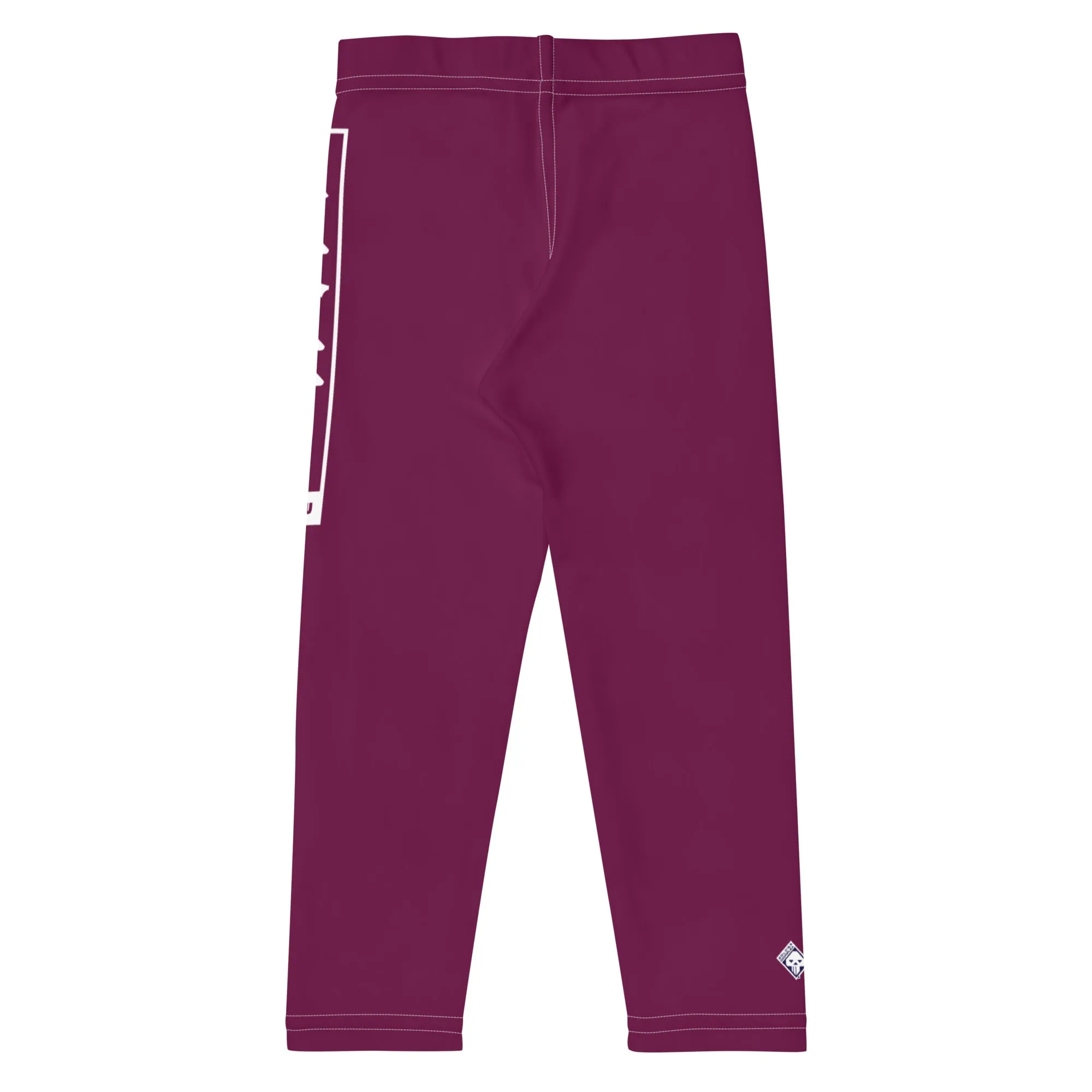 Kid's Boys Jiu-Jitsu Athletic Leggings 013 - Tyrian Purple