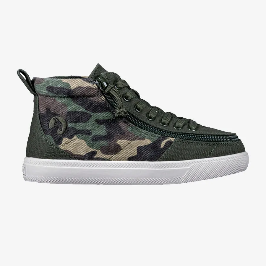 Kid's Classic High Top Wide (Olive Camo)