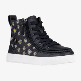 Kids' Classic Lace High (Black Daisy)