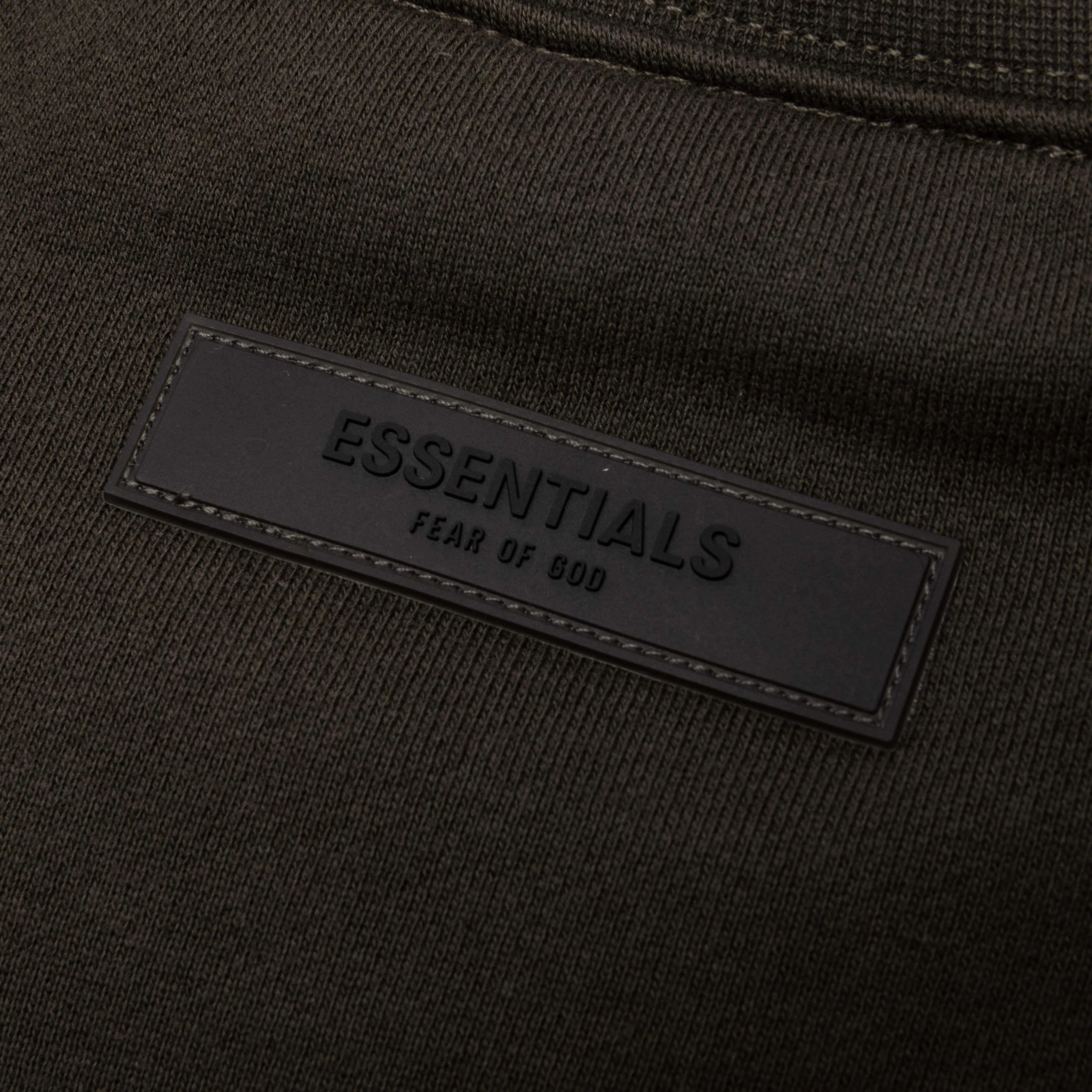 Kid's Essential Crewneck - Off Black