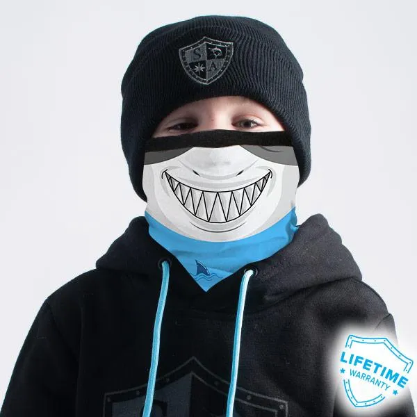 Kids Fleece Face Shields® | Baby Shark