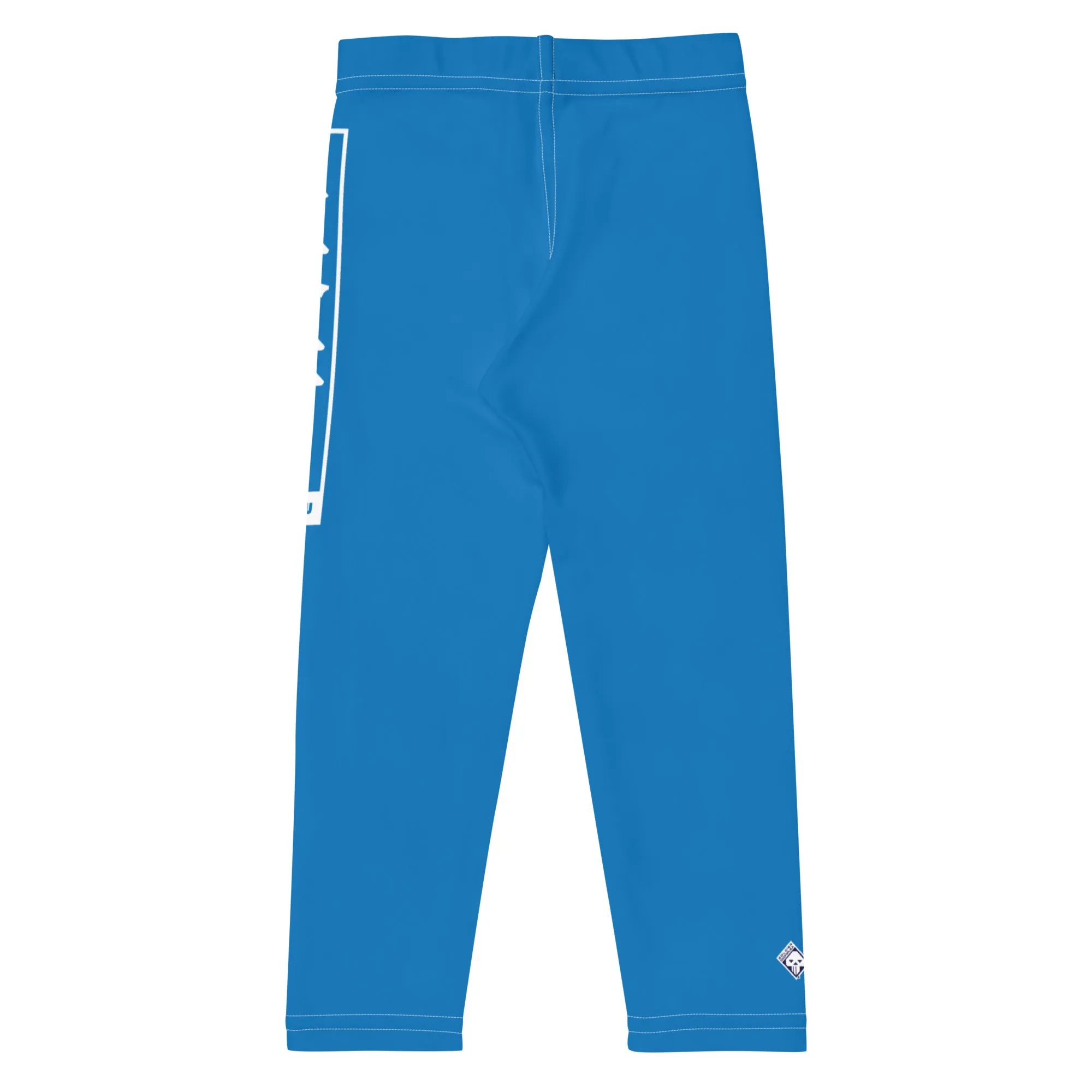 Kids' Girls Yoga Pants Workout Leggings Jiu-Jitsu 004 - Azul