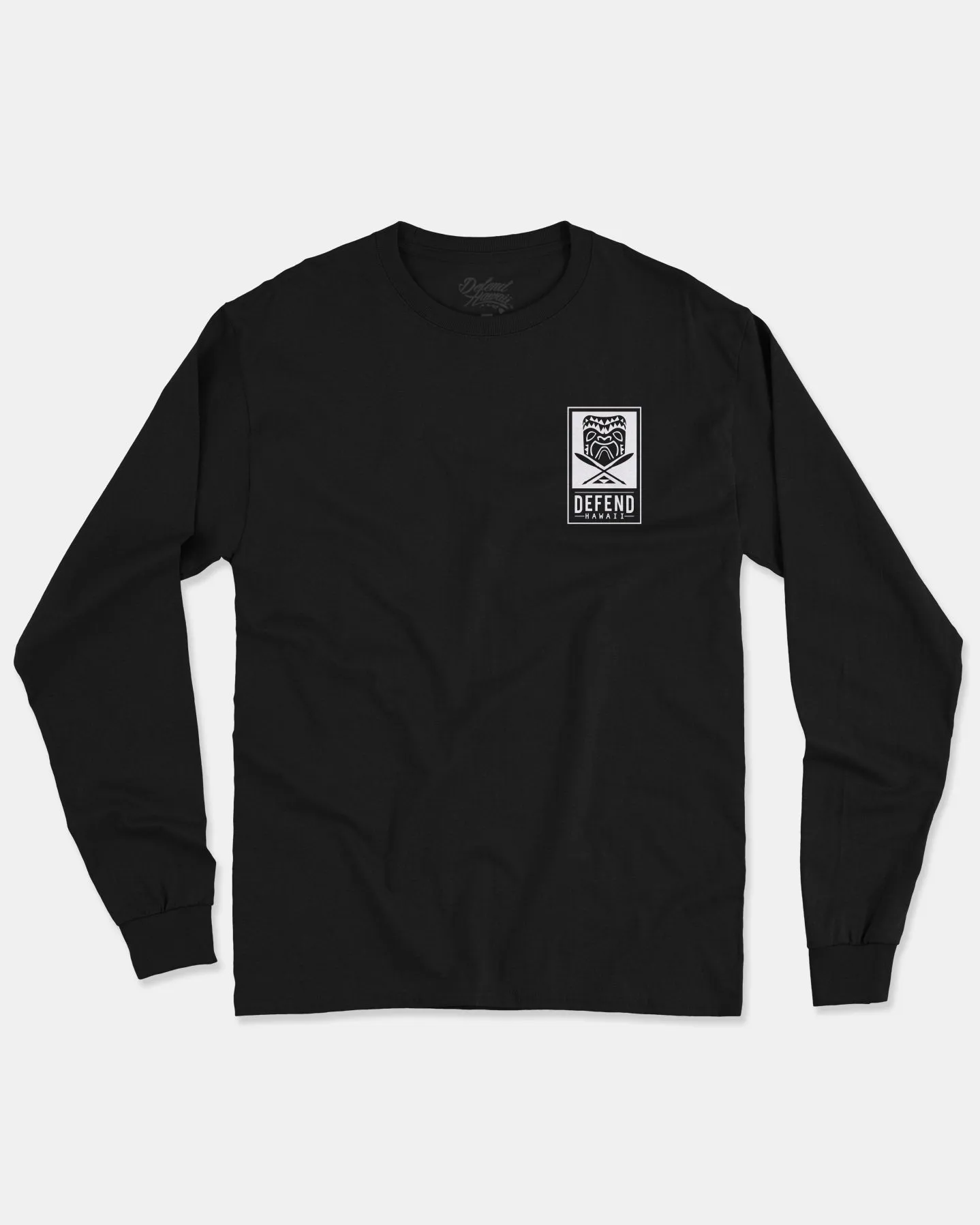 KI'I STACK Black Longsleeve