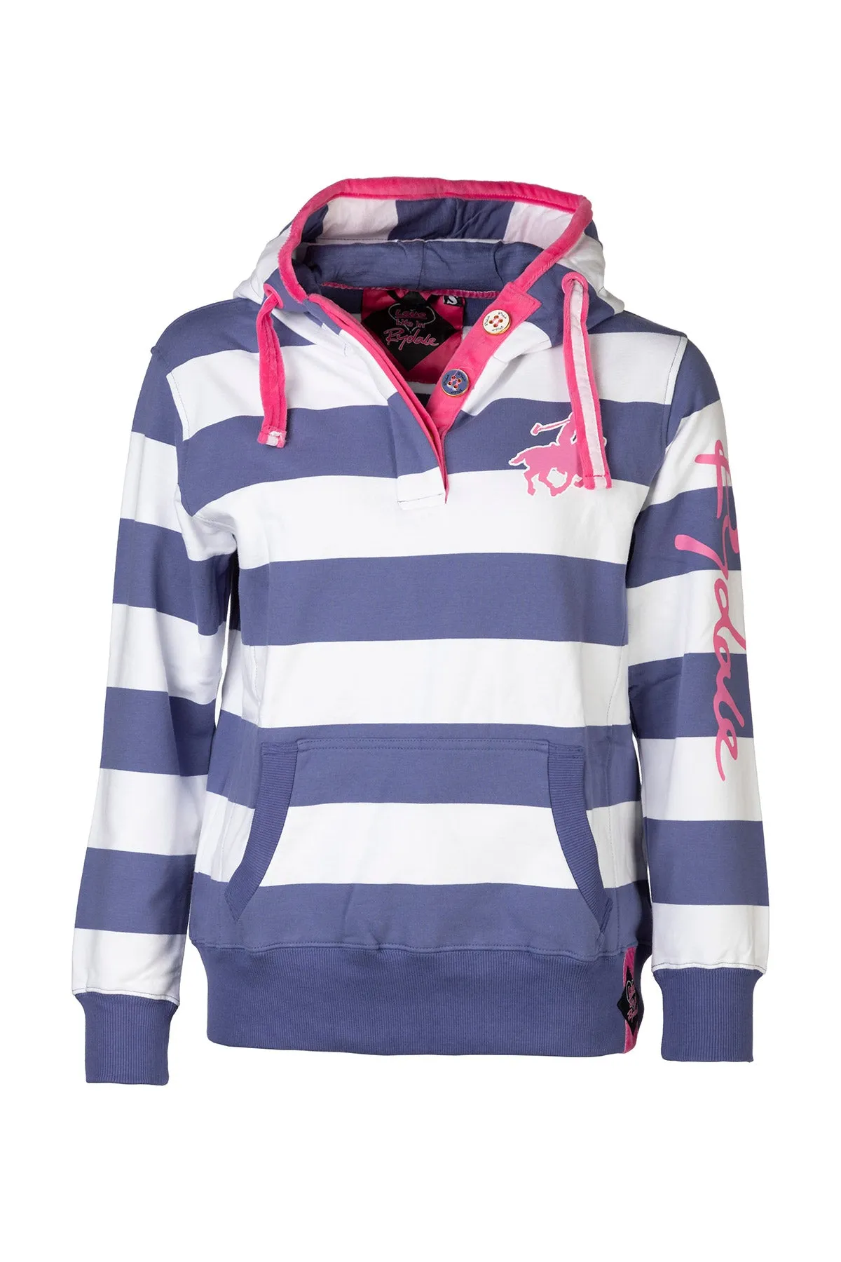 Ladies Broadstripe Neck Sweatshirt