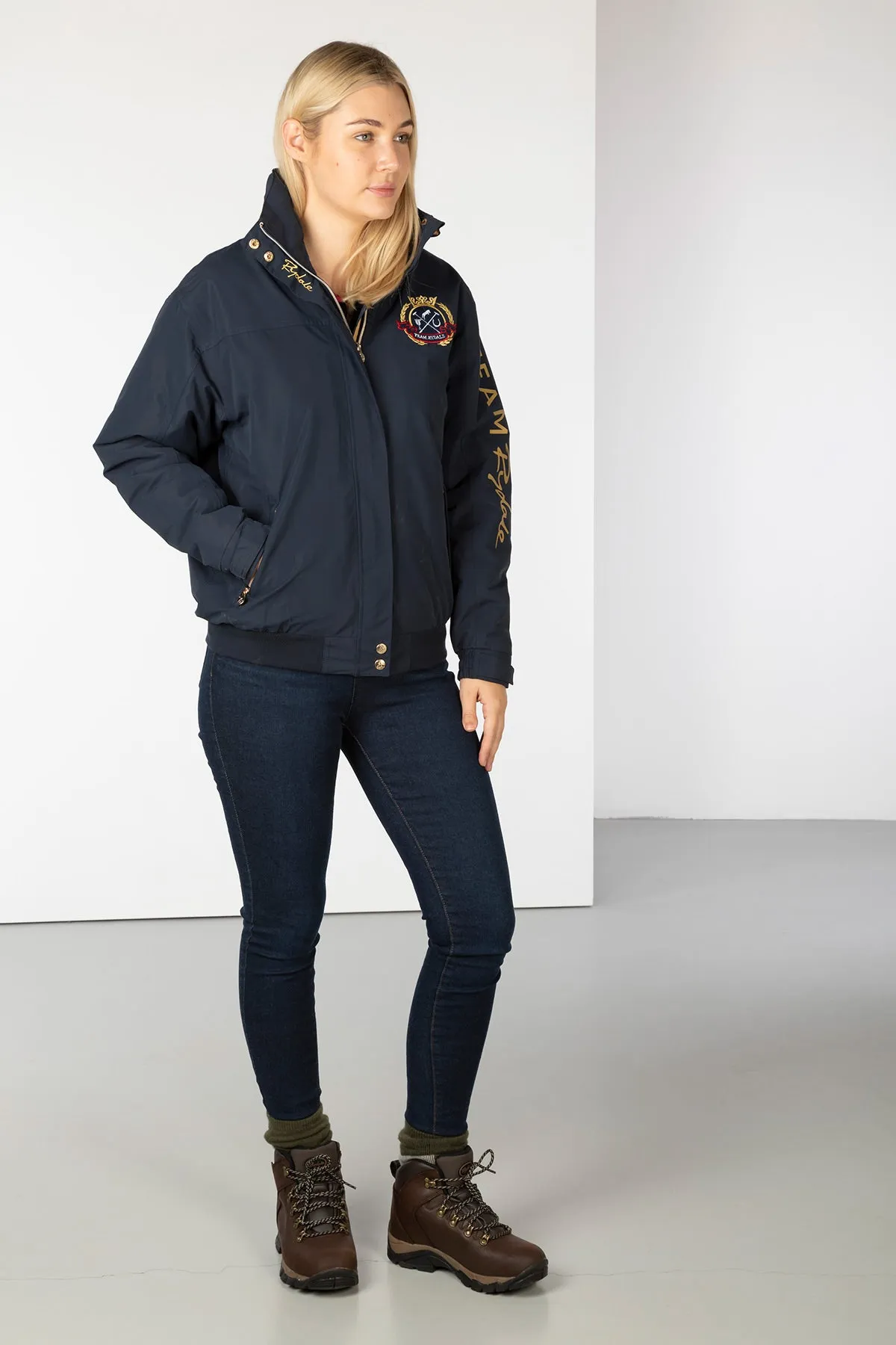 Ladies Emblem Bomber Jacket - Ripon