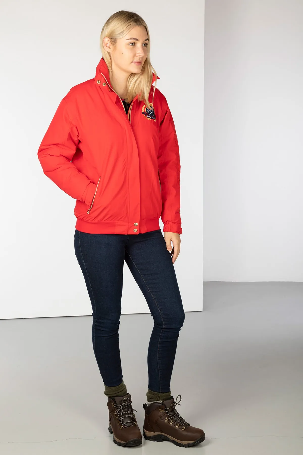 Ladies Emblem Bomber Jacket - Ripon