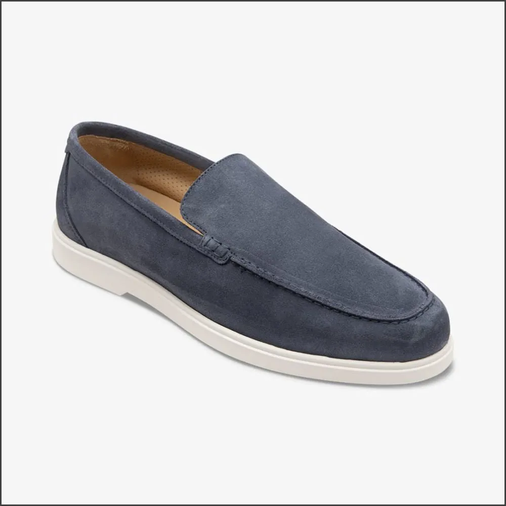 Loake Tuscany Light Blue Suede Loafer*