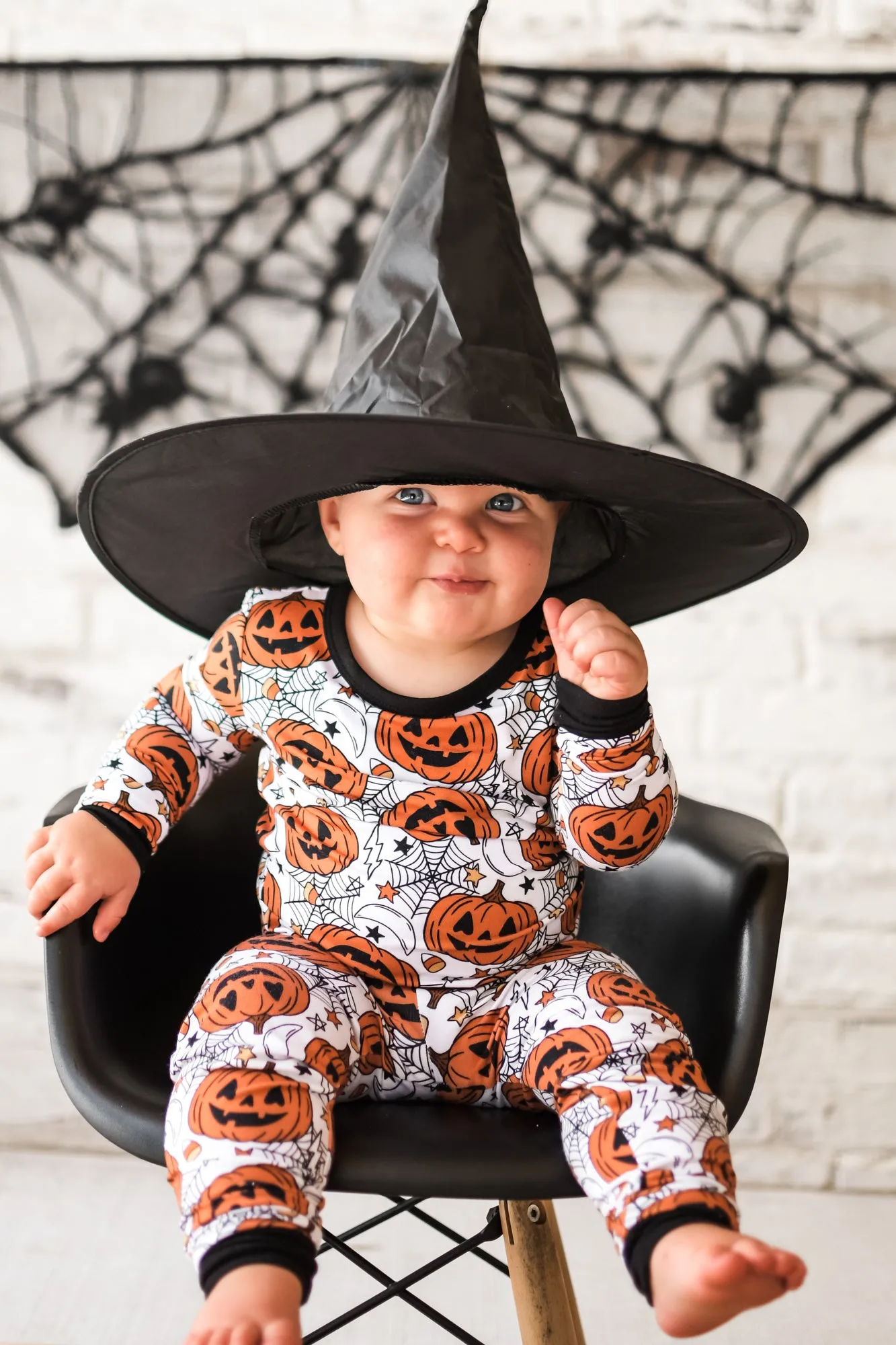 LONG SLEEVE 2 PIECE SETS- Jack-O-Lantern