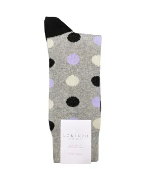 Lorenzo Uomo Socks - Bahia Socks - Grey or Blue