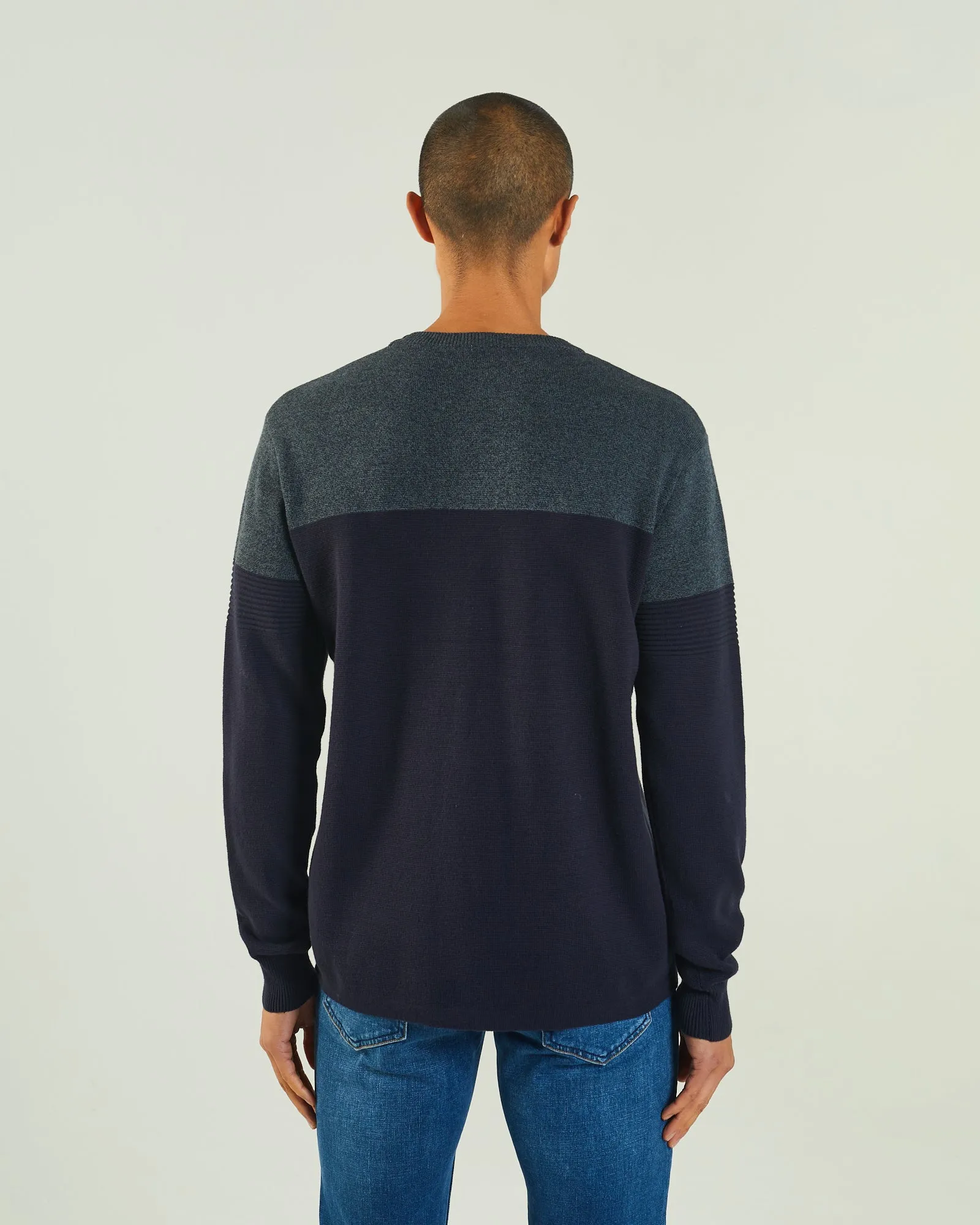 Luigi Sweater Navy/Green