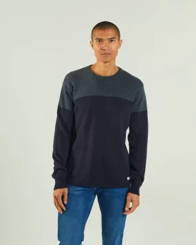 Luigi Sweater Navy/Green