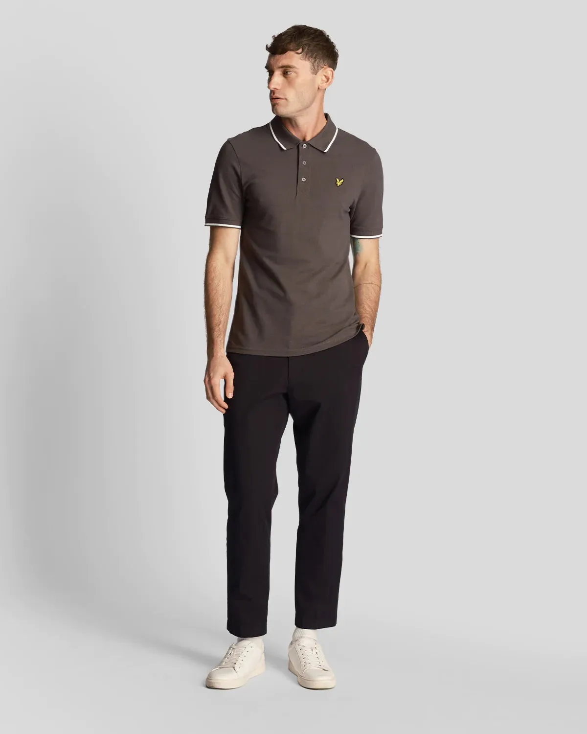 Lyle & Scott Mens Tipped Polo Shirt