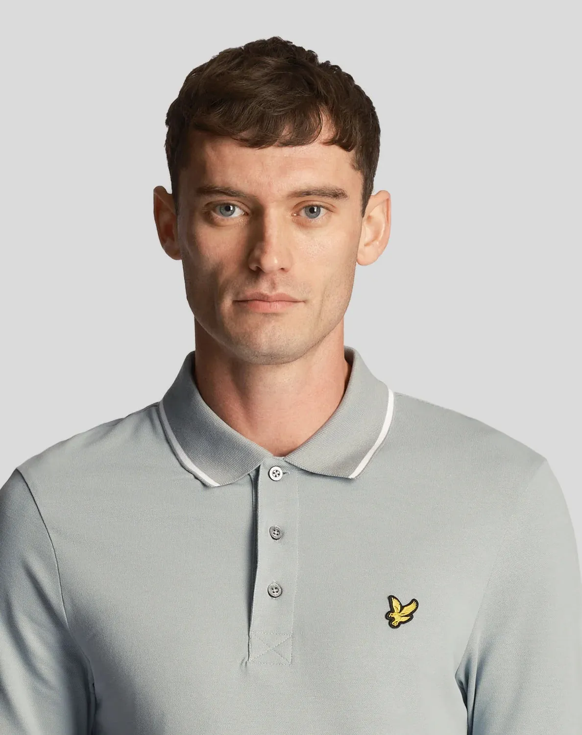 Lyle & Scott Mens Tipped Polo Shirt