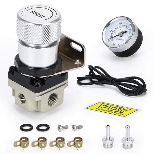 LZONE - T2 UNIVERSAL ADJUSTABLE MANUAL GAUGE TURBO BOOST CONTROLLER 1-150 PSI SR20DET SR JR5811