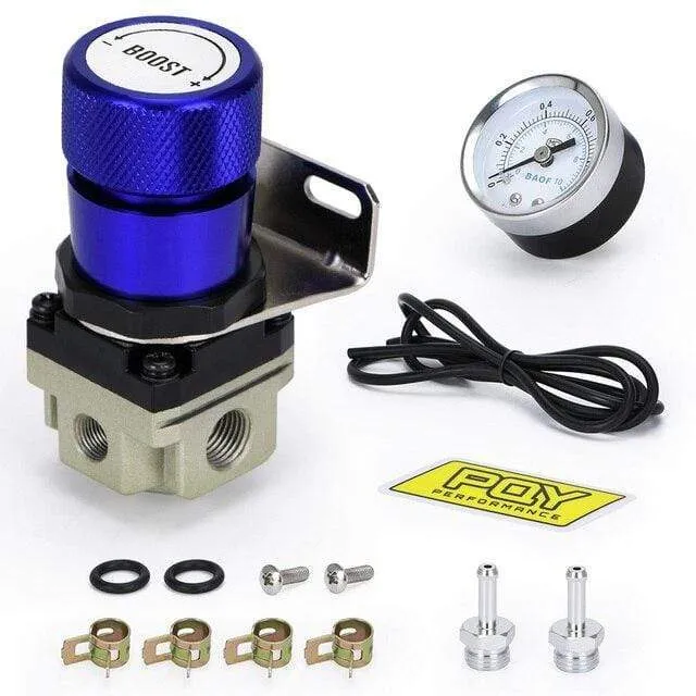 LZONE - T2 UNIVERSAL ADJUSTABLE MANUAL GAUGE TURBO BOOST CONTROLLER 1-150 PSI SR20DET SR JR5811