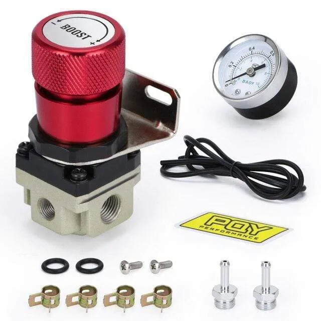 LZONE - T2 UNIVERSAL ADJUSTABLE MANUAL GAUGE TURBO BOOST CONTROLLER 1-150 PSI SR20DET SR JR5811