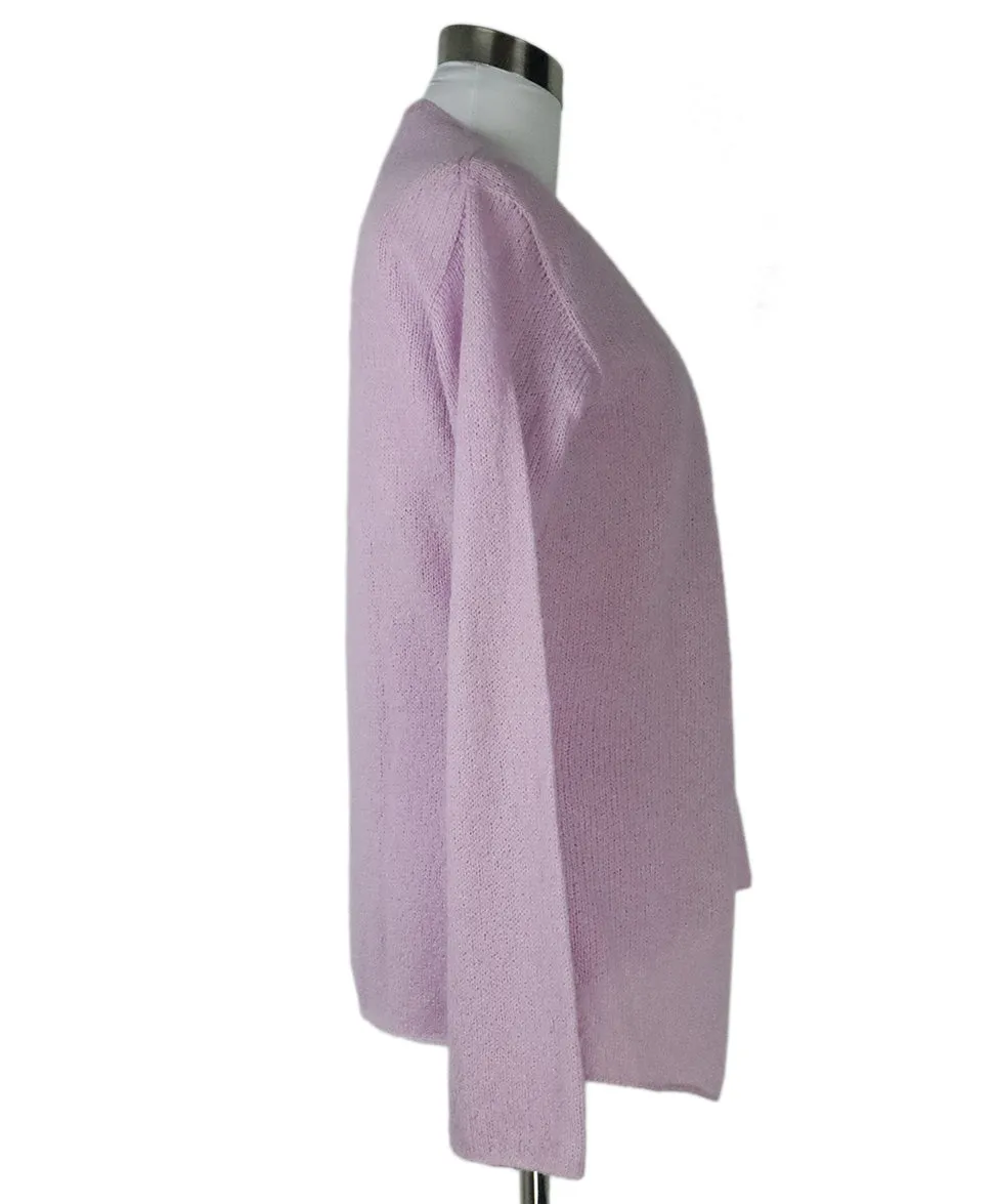 Malo Lavender Cashmere Sweater Set sz 8