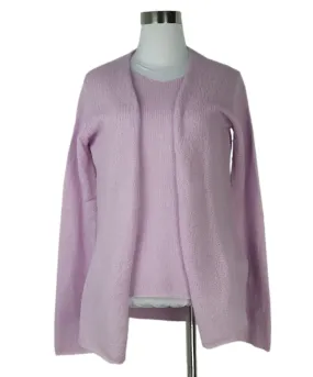 Malo Lavender Cashmere Sweater Set sz 8