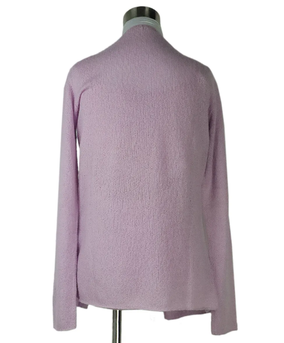 Malo Lavender Cashmere Sweater Set sz 8