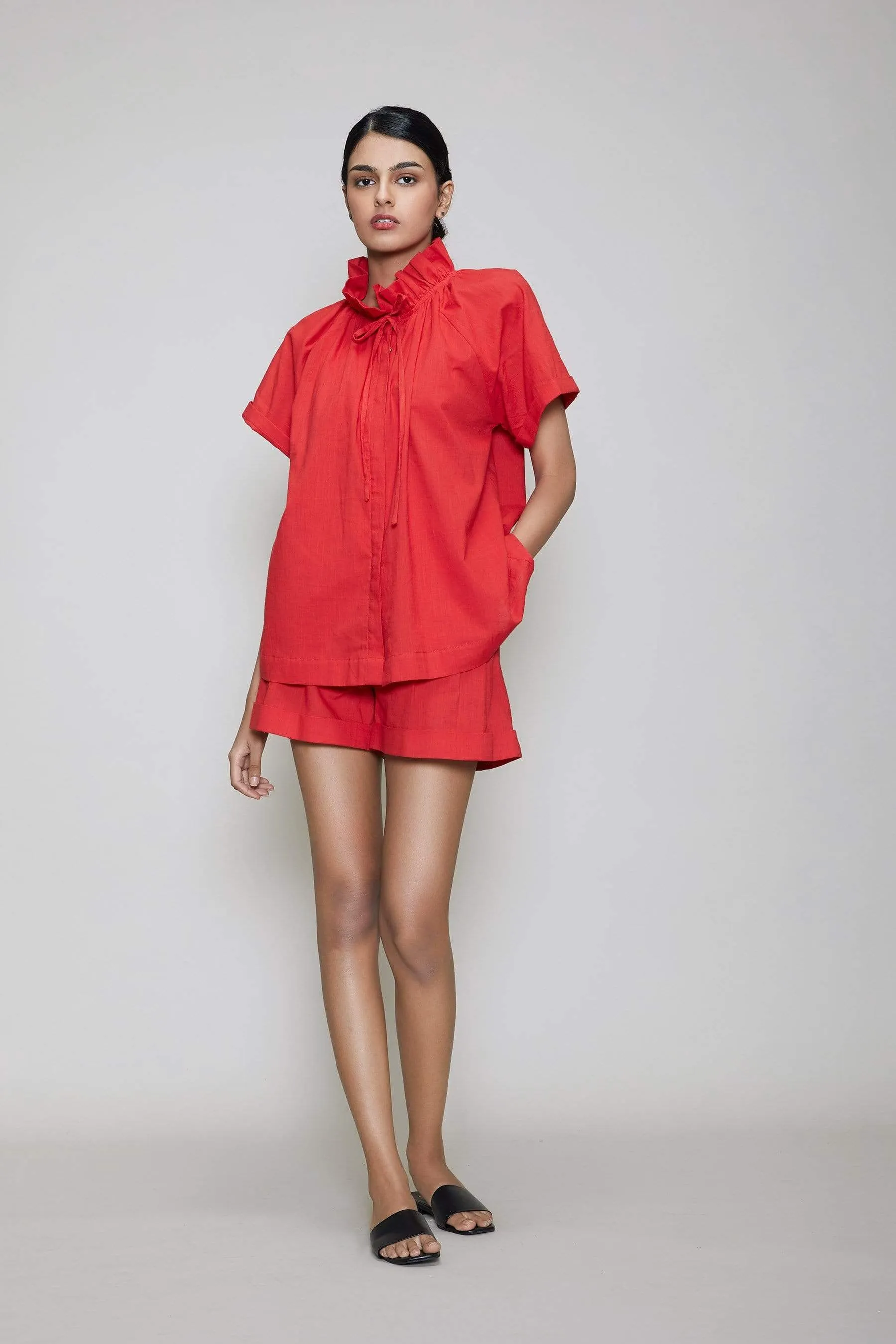 Mati Tora & Shorts Set - Red