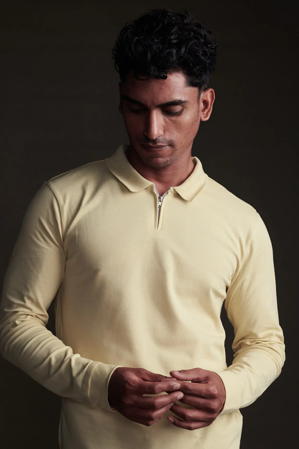 Mellow Yellow Polo Full Sleeve