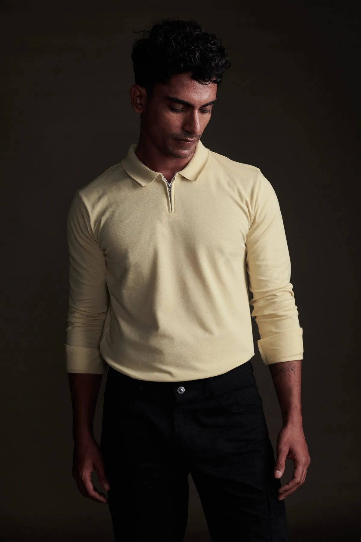 Mellow Yellow Polo Full Sleeve