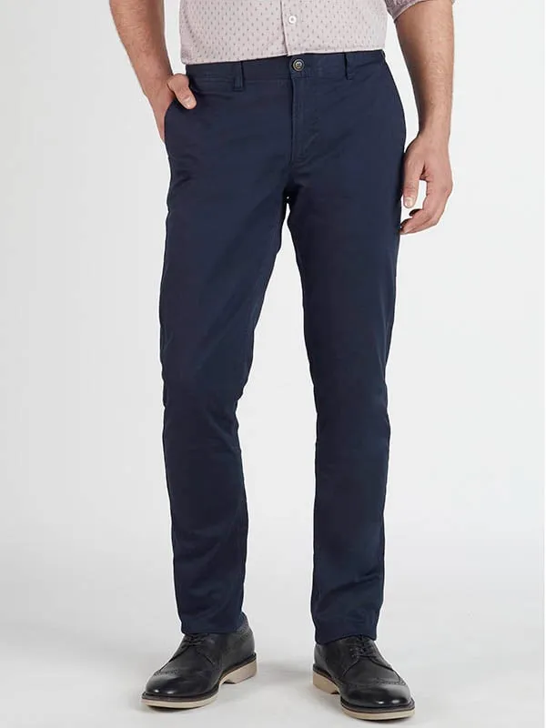 Men Brooklyn Fit Cotton Stretch Trouser