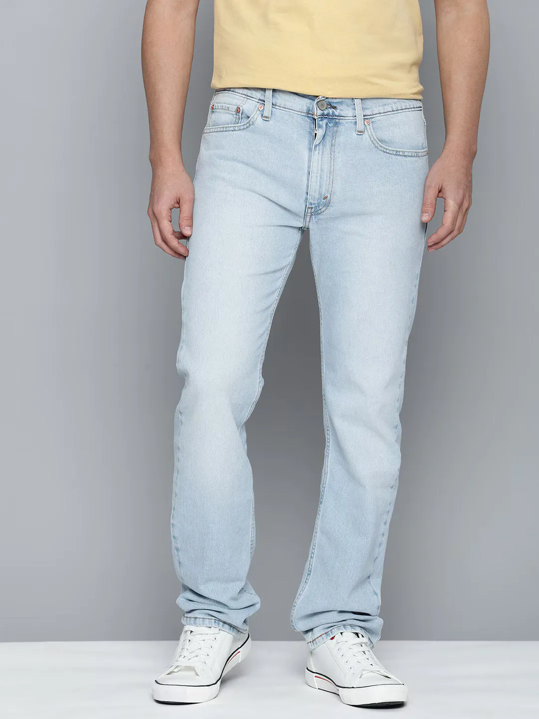 Men's 513 Blue Slim Straight Fit Jeans