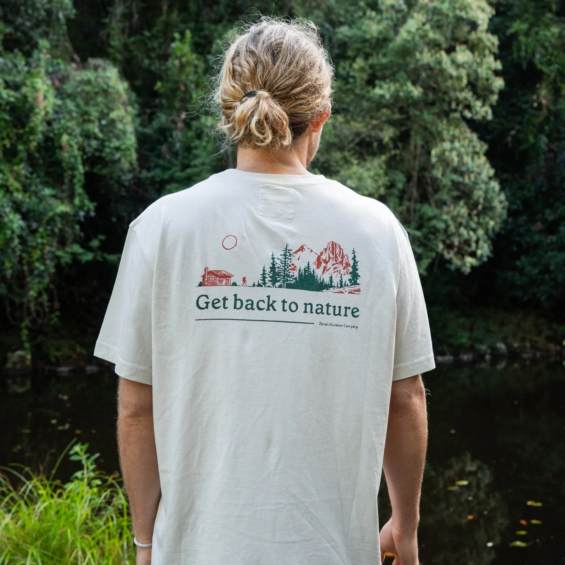 Mens Back To Nature Trash Tee