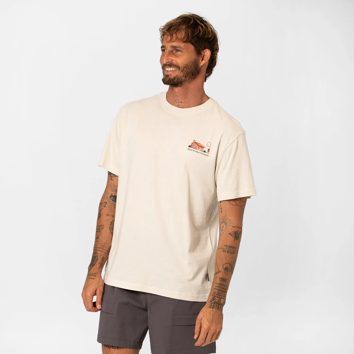 Mens Back To Nature Trash Tee