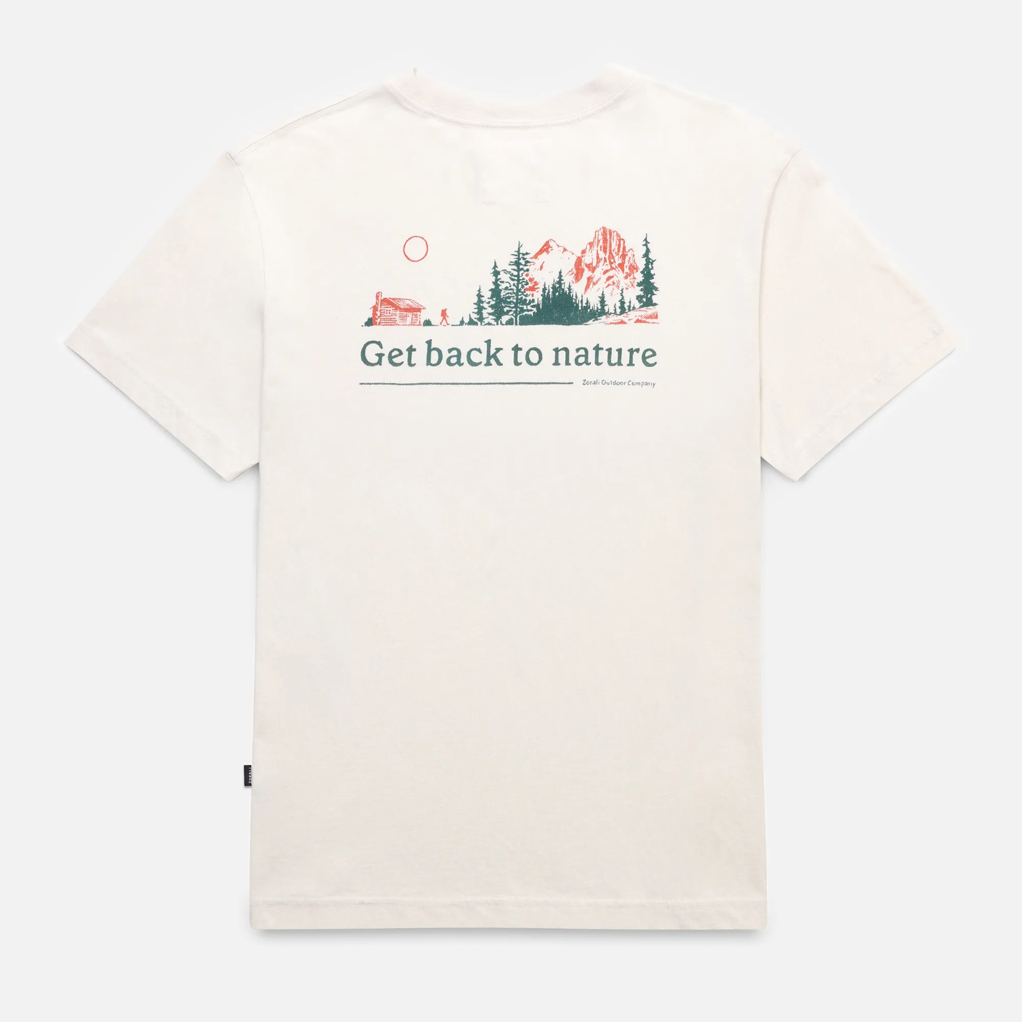 Mens Back To Nature Trash Tee