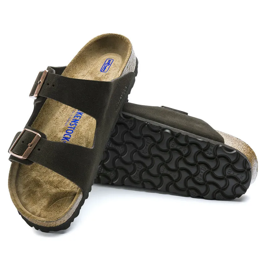 Men's Birkenstock Arizona Suede Softbed