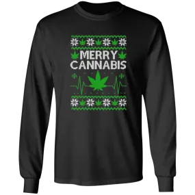 Merry Cannabis Long T-Shirt