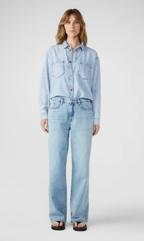 Ms.Charlotte Classic Denim Shirt - Spring Indigo